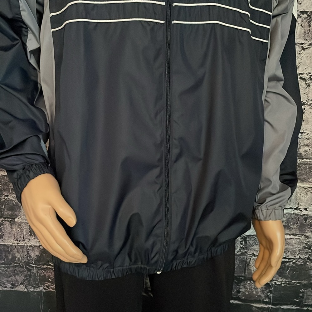 Men’s NFL Denver Broncos Sports Illustrated Zip-Up Windbreaker Size L - Picture 4 of 13